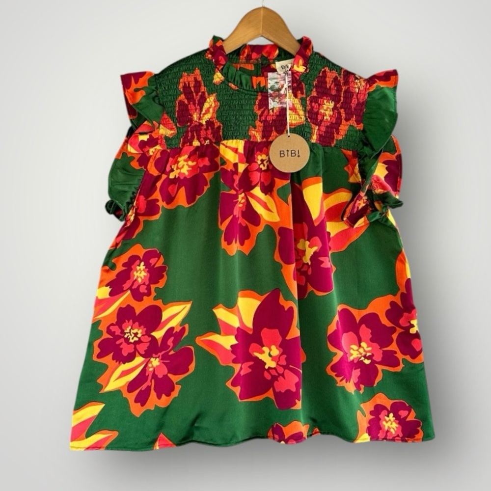 🎉5 for $45 🎉 NWT Bibi Top Blouse Shirt Size L